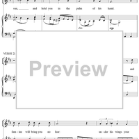 On Eagle's Wings - Score