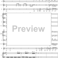 Appendix (Anhang), from "Le Nozze di Figaro", K492 - Full Score