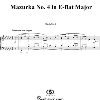 No. 4 in E-flat Minor, Op. 6, No. 4