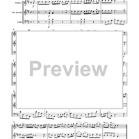 La Rejouissance - from The Royal Fireworks - Score