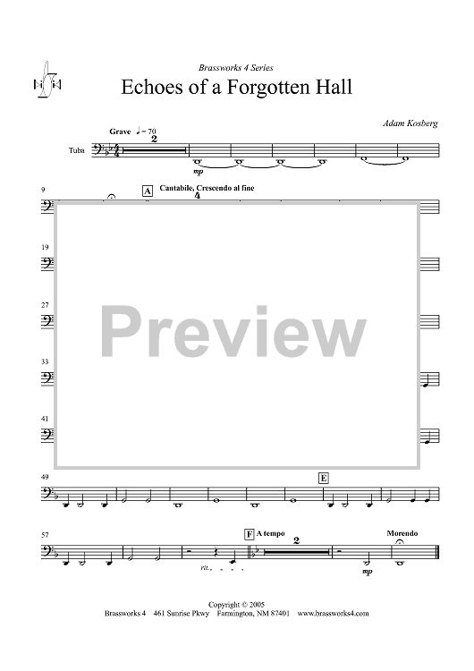 Echoes of a Forgotten Hall - Tuba