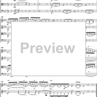String Quartet No. 2, Movement 2 - Score