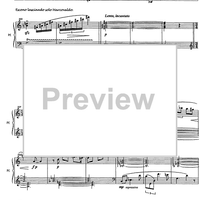 La villeggiatura in panchina [piano reduction] - Score