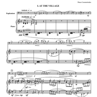 Concertino: Mountains of Epirus - Piano