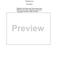 Patefactae sunt/Mortem enim cum qua - Lyrics