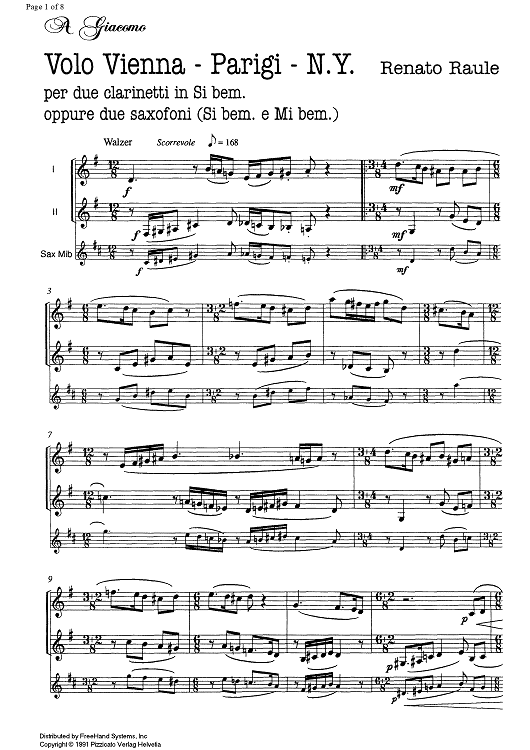 Volo Vienna - Parigi - N.Y.