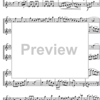 Duetto No. 5 - Score