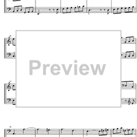 Suite  2 a minor BWV 807 - Score