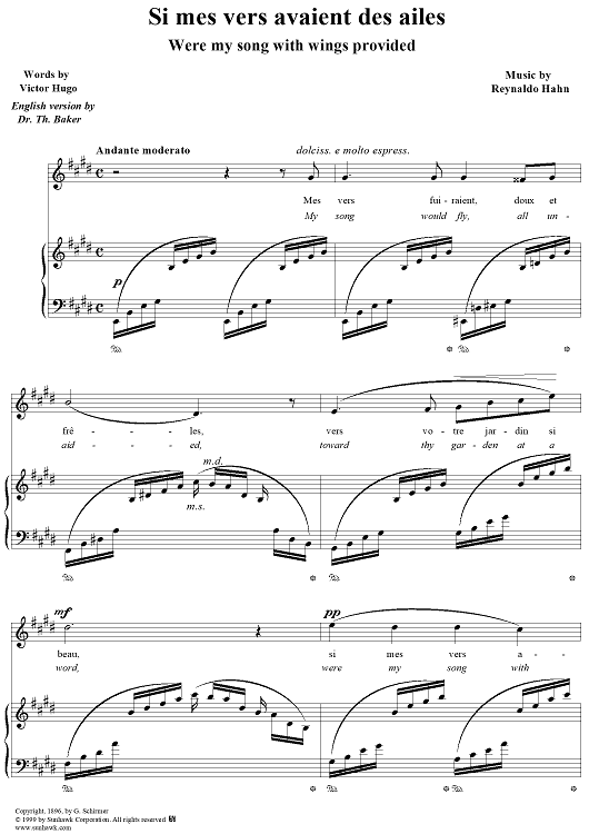 Si mes vers avaient des ailes