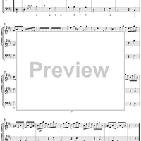 Trio Sonata in B Minor  - Op. 4, No. 12 - Score