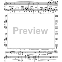 Pavane, Op. 50 - Piano Score