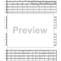 Canzon super Belgicam - Score