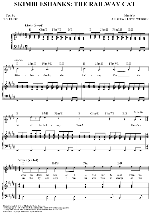 Skimbleshanks: The Railway Cat