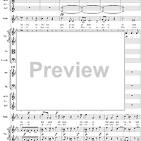 La Finta Giardiniera, Act 3, No. 26 "Wenn du mich auch verlässest" (Aria) - Full Score