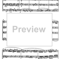 Quartet (Clarinet quartet) Op.26 - Score