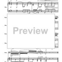 Aria con Variazioni (from the 5th Harpsichord Suite) - Piano Score