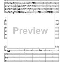 Concerto for Two Trumpets in Bb - Score