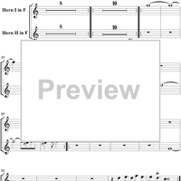 Water Music Suite No. 1 in F Major, No. 6: Air - Horn 1/Horn 2