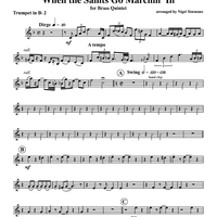 When the Saints Go Marchin' In - Trumpet 2