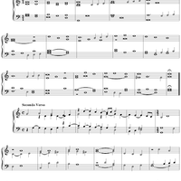 Hinno Iste Confessor, No. 21 from "Toccate, canzone ... di cimbalo et organo", Vol. II