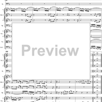 Orchestral Suite No. 4 in D Major - Score