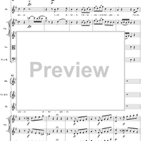 Alla selva, al prato, al fonte, No. 2 from "Il Re Pastore", Act 1 (K208) - Full Score