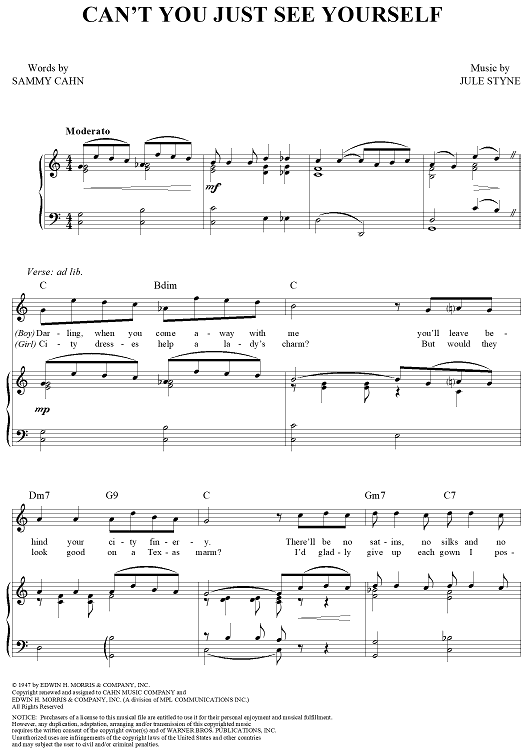 Can't You Just See Yourself