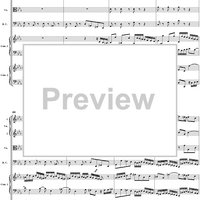 Double Clavier Concerto No. 3 in C Minor, Movement 1   (BWV 1062) - Score
