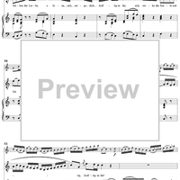 "Ach, ziehe die Seele", Aria, No. 3 from Cantata No. 96: "Herr Christ, der ein'ge Gottessohn" - Piano Score