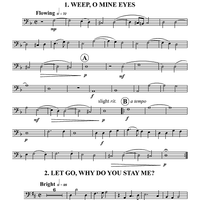 Two Madrigals - Trombone 3