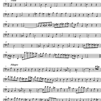 Sonata a minor - Bass