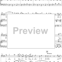 La forza del destino, Act 3, No. 17, Scene and Aria. "Morir! Tremenda cosa!", "Aura fatale del mio destino" and "Ah! Egli è salvo" - Score