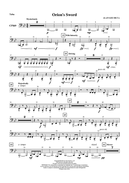 Orion`s Sword - Tuba