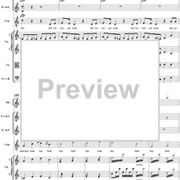 La Finta Giardiniera, Act 1, No. 8 "Hier vom Osten bis zum Westen" (Aria) - Full Score