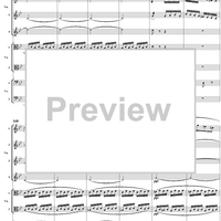 String Octet, Op. 20, Movement 3 - Score
