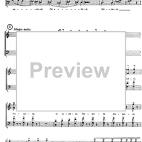 Procession of Palms - Score