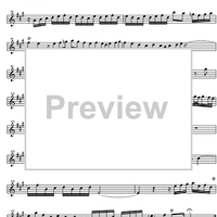 Sonata A Major BWV 1014 - Score