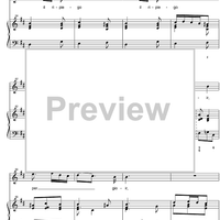 Mi consiglio col mio core - Score