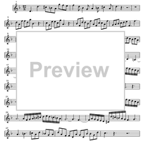 Three Part Sinfonia No. 2 BWV 788 c minor - B-flat Tenor Saxophone