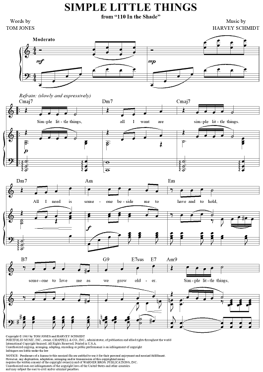 Simple Little Things