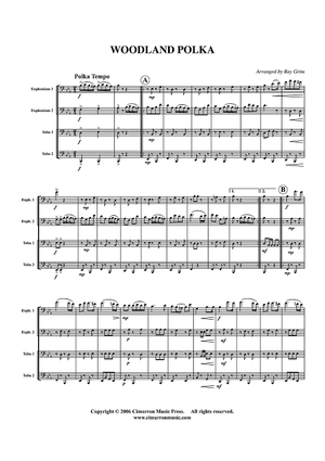Woodland Polka - Score
