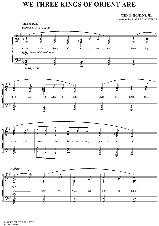 We Three Kings of Orient Are