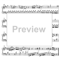 Sonata D Major - Organ/Harpsichord