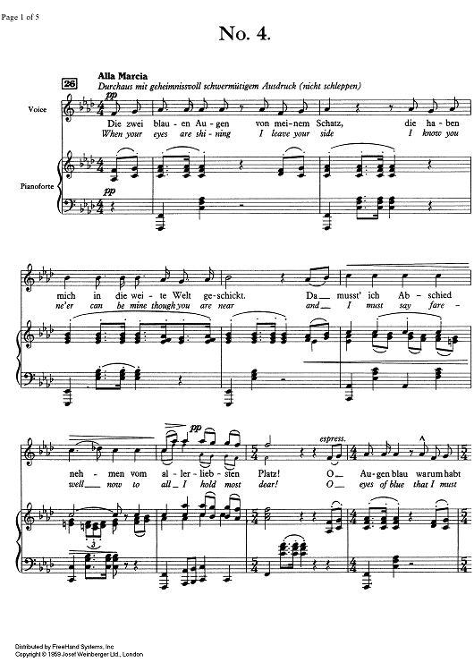 Die zwei Blauen Augen No. 4