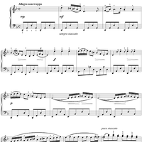 A Song from the East, No. 2 from Four Little Pieces "Summerland", Op. 54, No. 2