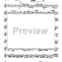 Allegro - from Brandenburg Concerto #2 in F Major - Part 2 Clarinet in Bb