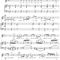 3 Songs, Op. 119, No. 3 - Bräutigam und die Birke - No. 3 from "Three Poems" op. 119