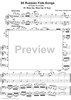 50 Russian Folk-Songs. No. 15. Rise Up, Rise Up, O Sun