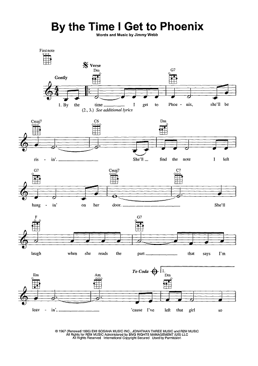 By the Time I Get to Phoenix