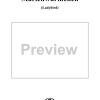 Marienwürmchen, No. 13, Op. 79